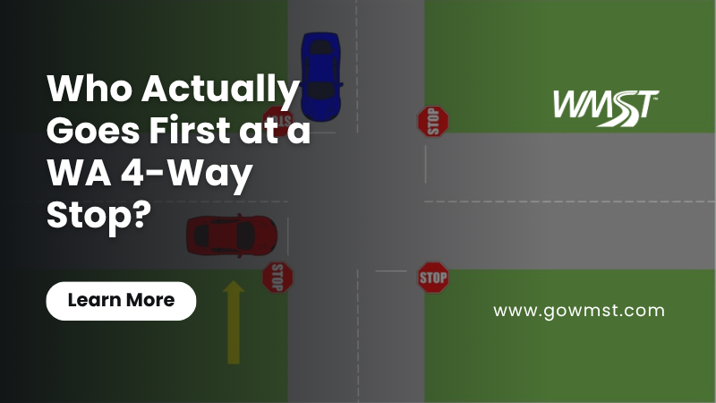 Who Actually Goes First at a WA 4-Way Stop