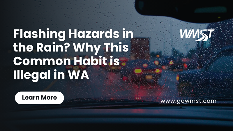 Flashing Hazards in the Rain_ Why This Common Habit is Illegal in WA
